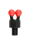 Indikaatoriklambrid Fox must label Bobbin Clip x 3 - punane