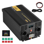 Puhas siinuslaine inverter 3000 W 24 V&ndash;230 V USB ja LCD-ekraaniga