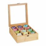 Teekarp Relaxdays 10046345.0, 12 lahtrit, 9,5 &times; 26,5 &times; 28,5 cm