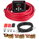 Kahe aku isolaatori komplekt VEVOR VSR003-1, 12 V, 140 A, 31 &times; 21,5 &times; 7,5 cm