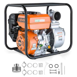 Bensiinimootoriga veepump VEVOR RT100ZB26-5.6Q, 7,62 m voolikuga, 67,8 &times; 52 &times; 59 cm