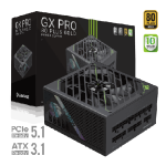 Arvuti toiteallikas Gamemax GX PRO 1250G, 1250 W, t&auml;ielikult modulaarne