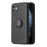 Kaitser&otilde;ngas Vennus silikoonr&otilde;ngas iPhone 14 Plus jaoks, must