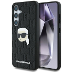 KARL LAGERFELD kaitse&uuml;mbris Samsung S25 Plus mudelile KLHCS25MPGKLKIPK (PU monogramm K. Head Pin) must