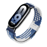 Nutitelefonikella rihm FORCELL F-DESIGN FX5, m&otilde;eldud XIAOMI Mi Band 8 jaoks, sinine/valge