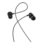 HOCO juhtmega k&otilde;rvaklapid Jack 3,5 mm mikrofoniga M60 mustad