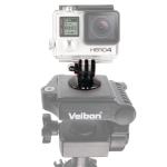 Spordikaamera kinnitus GoPro statiidi kinnitusega &ndash; must