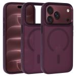 iPhone 18 Pro Max/17 Pro Max kaitse&uuml;mbris &ndash; Liavec Cloudy metallist kaamera raamiga (juhtnupp), bordoo
