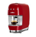 Kapslikohvimasin Lavazza A Modo Mio SMEG punane