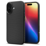 Spigen Liquid Air kaitse&uuml;mbris iPhone 17 mudelile - matt must