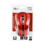 Art Optiline juhtmeta hiir USB AM-97 punane
