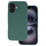 Tel Protect Silikoon Premium iPhone 16 jaoks, tume roheline
