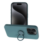Kaitser&otilde;ngas SILICONE RING iPhone 15 Pro jaoks, roheline