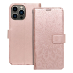 Forcell Mezzo rahakoti&uuml;mbris iPhone 13 Pro Max&rsquo;ile &ndash; mandala &ndash; roosakuldne