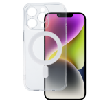 TEL PROTECT MagSilicone kaitseseade iPhone 14 Pro mudelile, l&auml;bipaistev