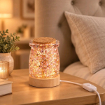 LED &ouml;&ouml;lamp purgi kujul epoks&uuml;vaigust korgikaanega, USB l&uuml;litiga, 15&ndash;20 cm