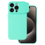 Camshield Soft kaitserakendus iPhone 15 Pro jaoks, mint