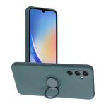 Kaitseraam SILICONE RING Samsung A34 5G jaoks, roheline