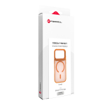 Kaitse&uuml;mbris iPhone 17 Pro Max / 18 Pro Max mudelile Forcell F-Protect Shadow Stand Premium, &uuml;hilduv MagSafega, oranž
