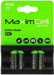 MaximCell leelispatareid LR03 AAA &mdash; 4 tk