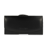 Kaitsekott Telone VIVA Belt (Suurus 10) iPhone 5/Nokia 215 4G/225/5310 2020 jaoks, must, nahk (125x60x14 mm)