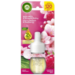 Air Wick Electric Cherry Blossom & Juicy Raspberry elektrilise &otilde;huv&auml;rskendaja t&auml;itepakend, 19 ml