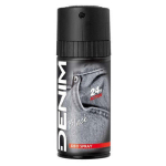 Deodorant v&auml;ljendusrikka ja elegantse aroomiga Denim Black Deodorant Spray 150 ml