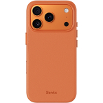 Benks Magnetic Vita Pro Silicone kaitsekate (A070) iPhone 17 Pro Max/18 Pro Max jaoks oranž (kaamera juhtnupu jaoks)
