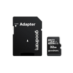 GOODRAM microSD 32 GB m&auml;lukaart, UHS-I U1 klass 10, koos adapteriga