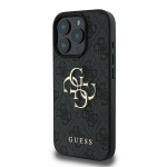 Originaalne kaitse&uuml;mbris GUESS 4G Big Logo GUHCP16L4GMGGR iPhone 16 Pro mudelitele must