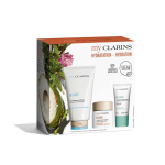Clarins My Hydration 3-osaline n&auml;ohoolduskomplekt &ndash; Re-Move, Re-Boost, Re-Charge (vegan
