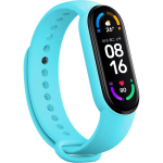 Nutik&auml;ekella rihm Xiaomi Mi Band 5/6/7 jaoks, hele sinine