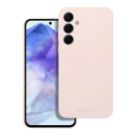 Roar Cloud-Skin kaitse&uuml;mbris &ndash; m&otilde;eldud Samsung Galaxy A55 5G-le, hele roosa