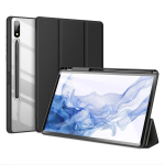 Kaitsekott DUX DUCIS TOBY pliiatsitaskuga, m&otilde;eldud SAMSUNG Tab S9 Plus jaoks, must