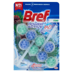 Bref WC Power Activ m&auml;nni WC puhastusplokid 2 &times; 50 g.
