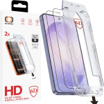 Tel Protect Dust-Free Easy Fit Full Glue 6D kaitseklaas Samsung Galaxy S26, must, 2 tk