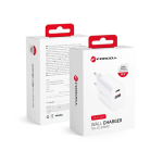 FORCELL F-ENERGY TFK-TC-30WPD reisilaadija Type C + USB A PD QC4.0 3A 30W valge
