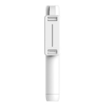 Selfipulk MINI &mdash; eemaldatava Bluetoothi kaugjuhtimispuldiga ja statiivi &mdash; P50 valge