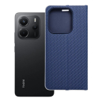Luna Book Carbon Flip-kott Xiaomi Redmi Note 14 5G &ndash; sinine
