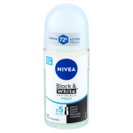 NIVEA Black & White Invisible Fresh rull-antiperspirant naistele 50 ml