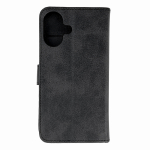 iPhone 16 kaitse&uuml;mbris &ndash; nahk, must