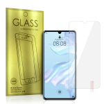 Kuldse kattega kaitseklaas HUAWEI P30 jaoks