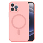 Kaitsekate TEL PROTECT MagSilicone iPhone 14 Pro Max jaoks, hele roosa