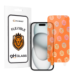 Kaitseklaas Tel Protect Best Flexible Hybrid karastatud klaas iPhone 15/15 PRO jaoks