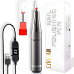 K&uuml;&uuml;nefrees LIVMAN UV-201 manik&uuml;&uuml;riks ja pedik&uuml;&uuml;riks 1 universaalse otsikuga, toitega USB-kaabli kaudu, 20 W, 35 000 p&ouml;&ouml;ret minutis, hall