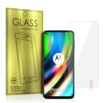 Kaitseklaas kuldne, m&otilde;eldud MOTOROLA MOTO G9 PLUS-ile