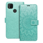 MEZZO kaitse&uuml;mbris, m&otilde;eldud XIAOMI Redmi 9C / 9C NFC-le, mandala, roheline