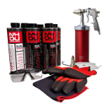 NHOU&reg; Professionaalne roostekindluse starter-komplekt &ndash; pritsip&uuml;stol + 6 &times; 1 l
