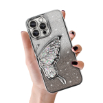 Kaitsekate Tel Protect Butterfly Water iPhone 16 Pro Max jaoks, h&otilde;bedane