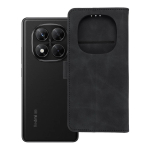 TENDER raamatukujuline &uuml;mbris Xiaomi mudelile Redmi NOTE 14 PRO 5G / 14 PRO PLUS 5G, must